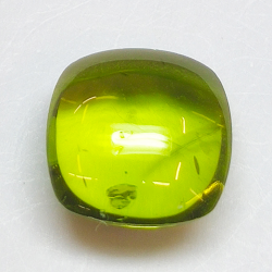 6.53ct Peridoto talla cabujón 9mm