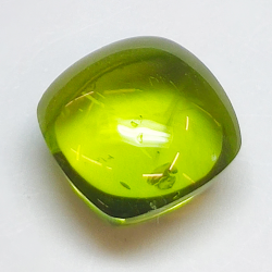 6.53ct Peridoto talla cabujón 9mm