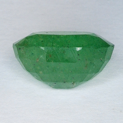 7.04ct Green quartz oval cut 13 X 10mm