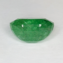 8.66ct Green quartz oval cut 14x11mm