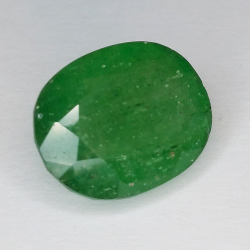 14.97ct Green Quartz oval cut 17x13mm