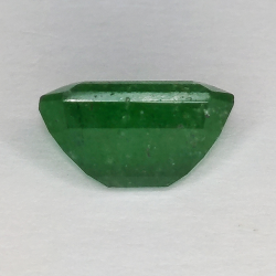 5.23ct Emerald cut green quartz 12 X 8mm