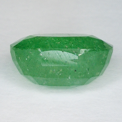 8.13ct Green quartz oval cut 14X11mm