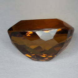 20.05ct Honey Quartz cushion cut 18x13mm