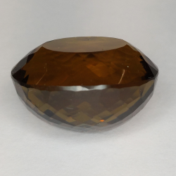 36.62ct Quartz miel taille ovale 21 X18mm