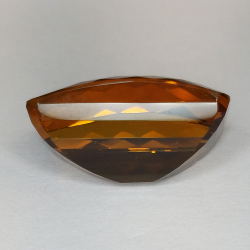 28,46ct Honigquarz Kissenschliff 22x14mm