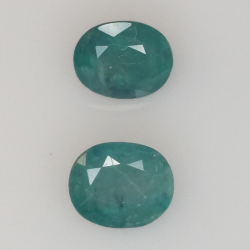 1.29ct Grandidierit Oval Größe 6.0x5.0mm