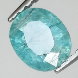 0.68ct Grandidierit Oval Größe 5.90 x 4.90mm