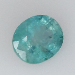 0.68ct Grandidierit Oval Größe 5.90 x 4.90mm