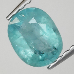 1.17ct Grandidierit Oval Größe 5.80x4.80mm