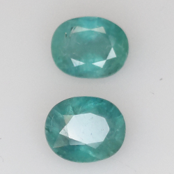 1.13ct Grandidierit Ovalschliff 6 x 5mm