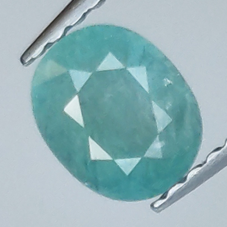 0.73ct Grandidierit Oval Größe 6.05x4.97mm