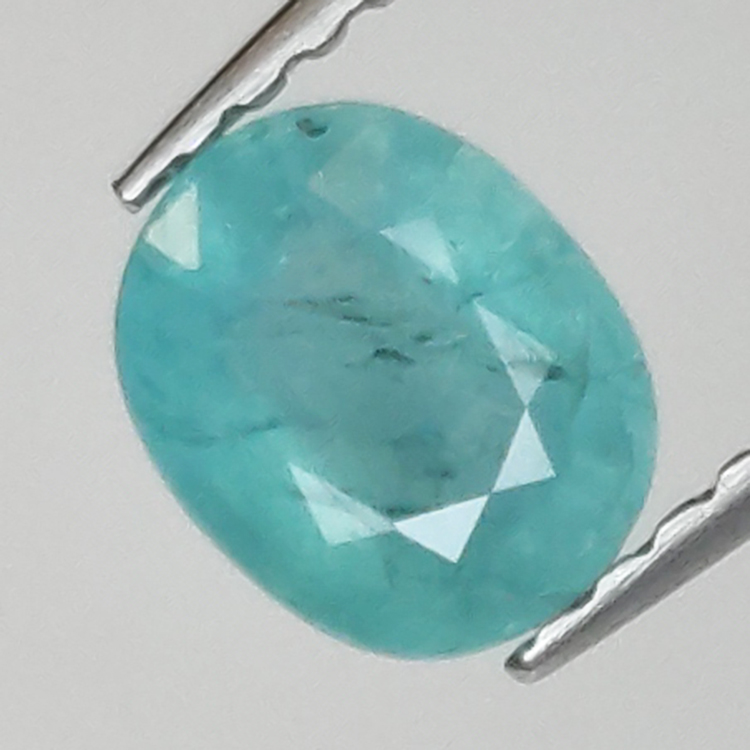 0.69ct Grandidierit Oval Größe 6x4.95mm