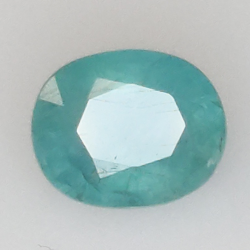 0.69ct Grandidierit Oval Größe 6x4.95mm