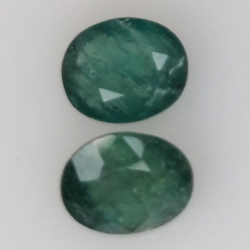 1,06ct Grandidierit Oval Größe 6 x 4,78mm