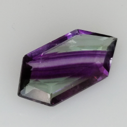 3,93 Fluorite Blu John Talla Fantasía 15x7mm