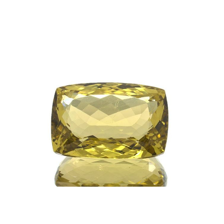 32.48ct.Lemon Quartz Cushion Cut