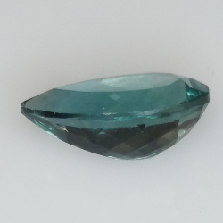 4.21ct Fluorite taille poire 13X9mm