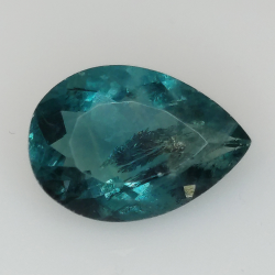 5.28ct Fluorita corte pera 13x9mm