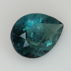 5.28ct Fluorita corte pera 13x9mm