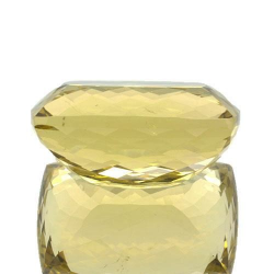 32.48ct.Lemon Quartz Cushion Cut