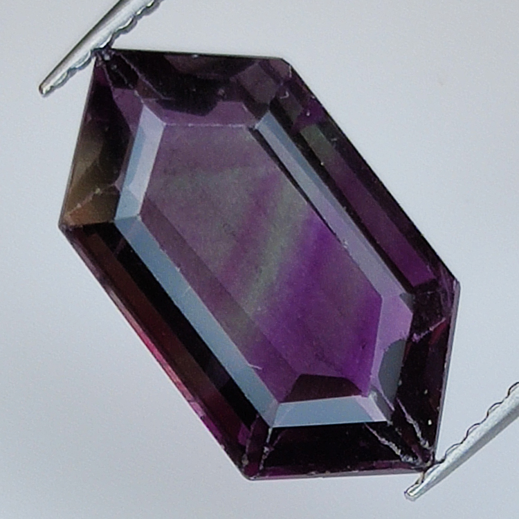 6.41ct Fluorite blu John taglio fantasia 15x8mm