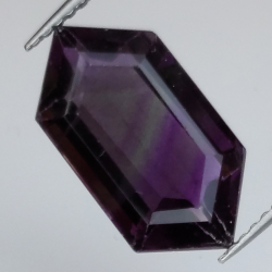 6.41ct Fluorite blu John taglio fantasia 15x8mm