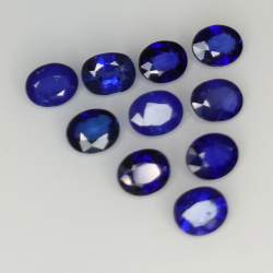 3.11ct Blauer Saphir Ovalschliff 5x3mm