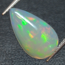 f Äthiopischer (Wello) Opal im Birnenschliff 14.67x 8.56 mm 2.28 ct