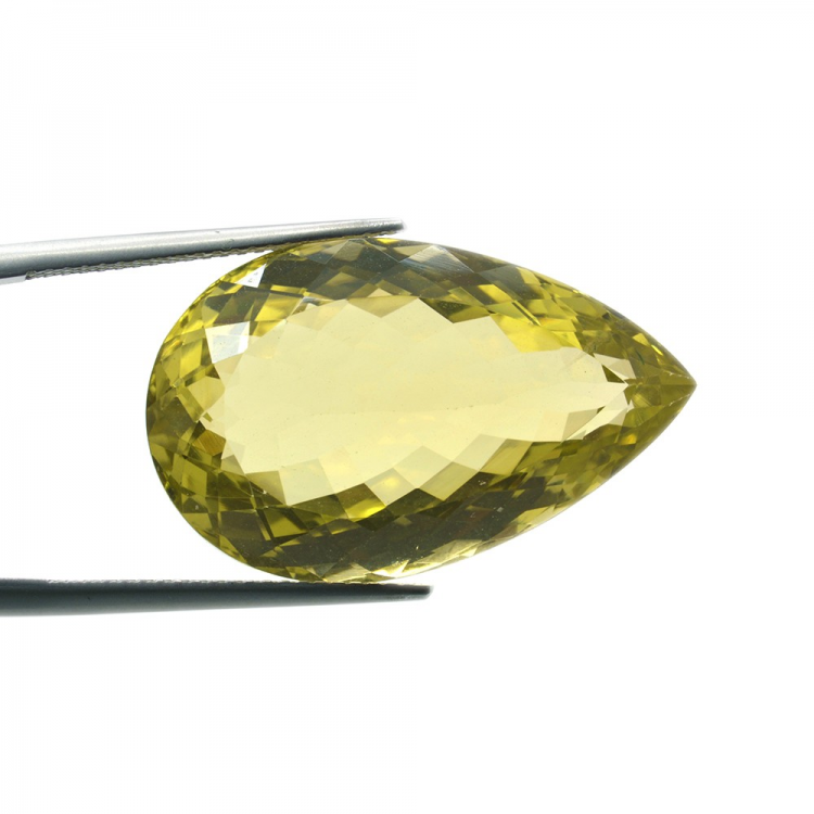 29,12ct. Quartz au Citron Taille Poire