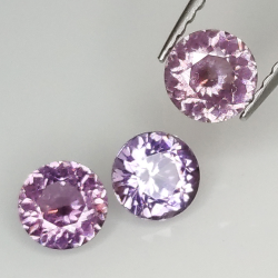 Spinel round size 4.49 a 4.73 mm 1.19 ct