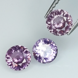 Spinel round size 4.49 a 4.73 mm 1.19 ct