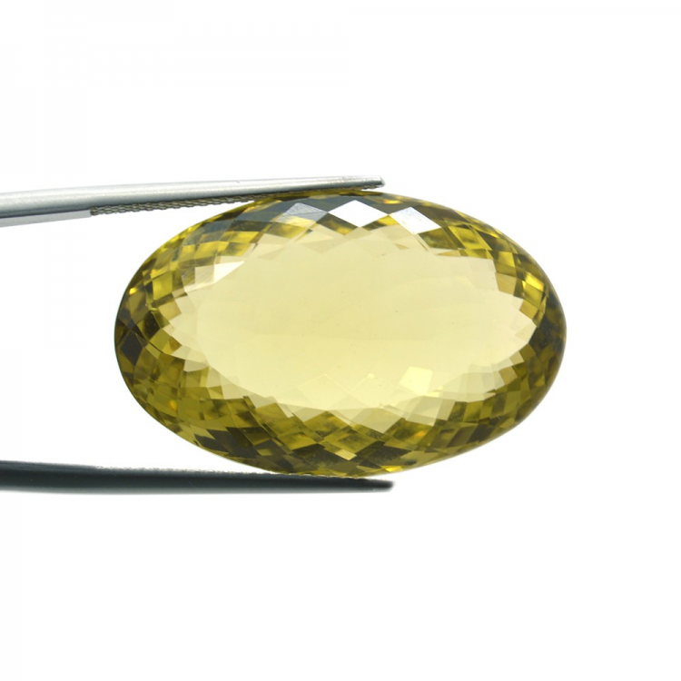 38,10ct. Lemon Quartz Oval Cut