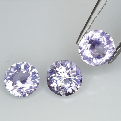 Spinel round size 4.65 a 5.02 mm 1.46 ct