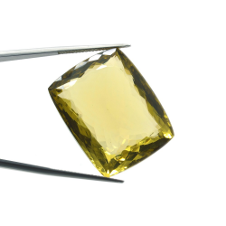 64,88ct. Quarzo Limone In Faccettato Cuscino