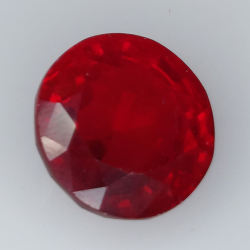 Rubí Verneuil Redondo 20.43mm 20.30ct