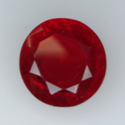 Ruby Verneuil Round 20.43mm 20.30ct