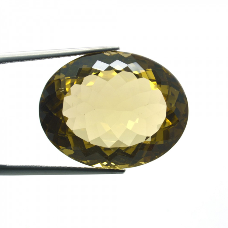 27,92ct. Lemon Quartz Oval Shape