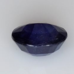 16,80 ct blauer Saphir im Ovalschliff, 20,13 x 19,48 mm