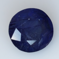 16.80ct Blue sapphire oval cut 20.13x19.48mm