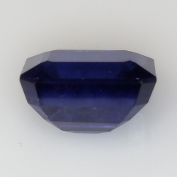 10,06 ct blauer Verneuil-Saphir im Smaragdschliff, 12,06 x 10,01 mm