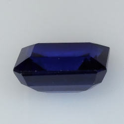 Zaffiro Verneuil Blu Taglio Smeraldo da 6,65 ct, 11,07x6,99 mm