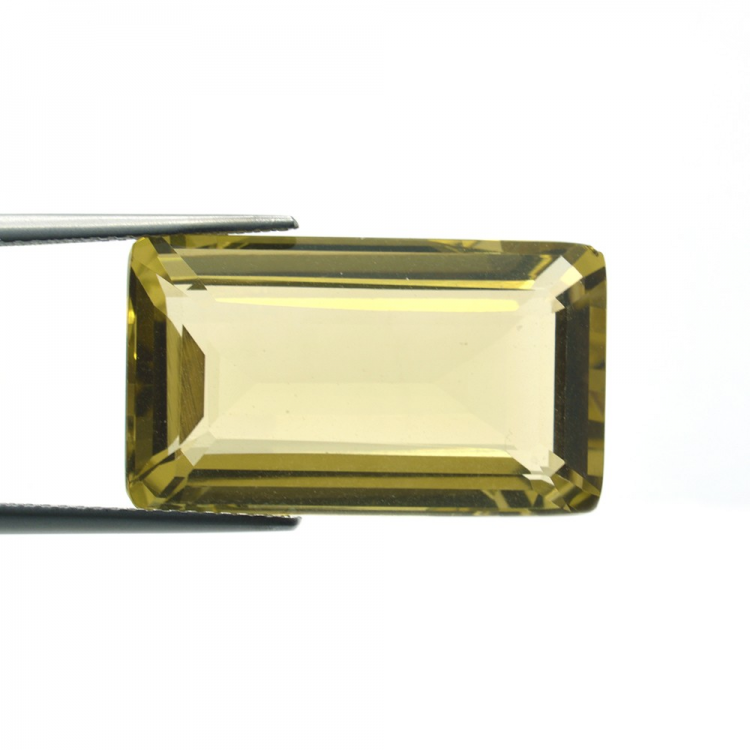 22,02ct Lemon Quartz Emerald Shape