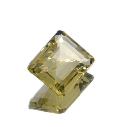 17,54 ct Quartz au Citron Taille Émeraude