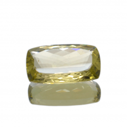 21,50 ct. Quartz au Citron Taille Coussin