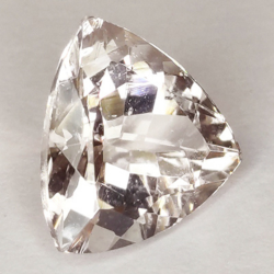 2.93 ct Morganite taglio brillante 4.85x4.91mm