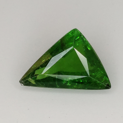 1,40 ct Tsavorita Granate verde talla triángulo 9.00x4.47mm