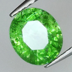 1.27ct Tsavorite Garnet oval cut 6.97x6.10mm