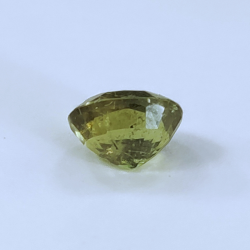 0.90ct Demantoid oval cut 6.12x4.49mm