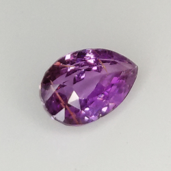 0.88ct Pear Cut Violet Sapphire 6.9x4.44mm